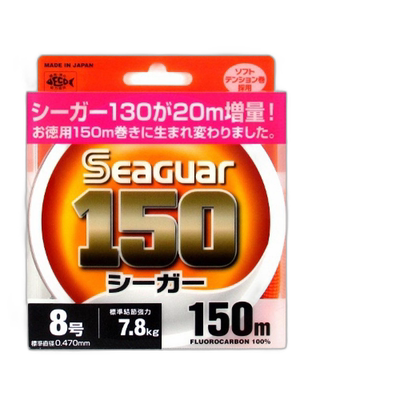 日本直邮Kureha 合成 Seager 150m 8 号透明