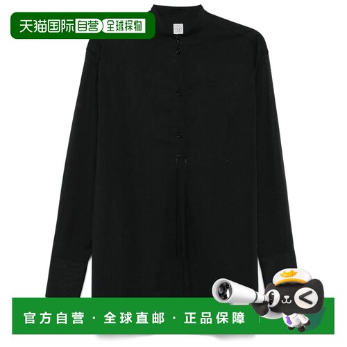 香港直邮TOTEME 女士外套 252WRT0427FB0372001 SS2025 黑色