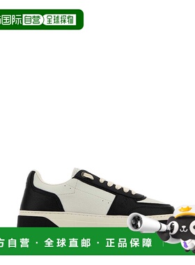 1h可退 香港直邮Represent 男士 Two-tone Initial 皮质绒面革运