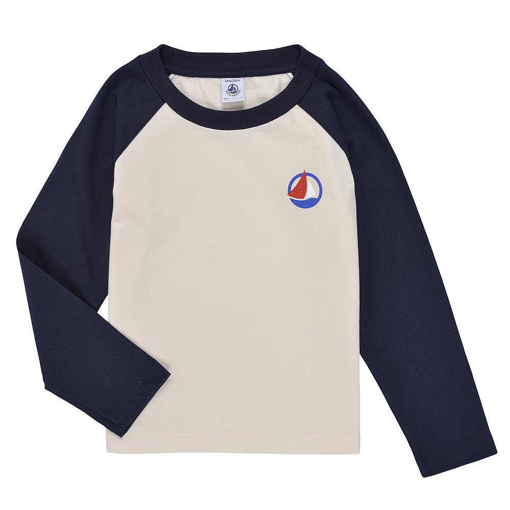 Petit Bateau 小帆船 TARKO 男童服装长袖T恤 A0BR0-02-J图片