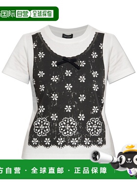 香港直邮MARC JACOBS 女士T恤  2F5RTP081C26101 AW2025花色短袖