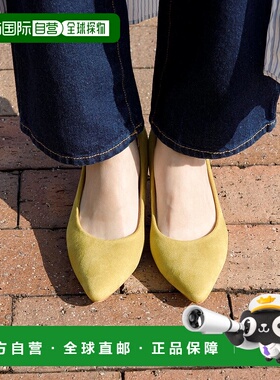 日本直邮Menue 中跟女式浅口鞋 ME8623BW02032 黑色高跟鞋单鞋