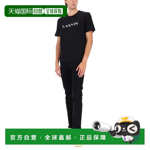 1h可退 香港直邮LANVIN 男士T恤 RMTS0012J300H2510