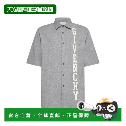 香港直邮GIVENCHY 男士衬衫 BM611J1YGT055 AW2024 支付后1h可退
