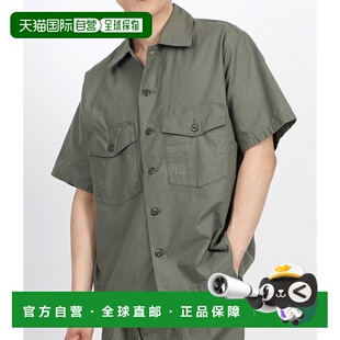 韩国直邮NEEDLES 短袖疲劳衬衫 橄榄色 OT215上衣