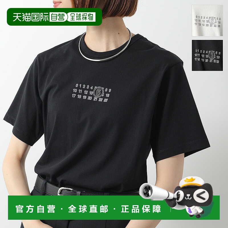 日本直邮MM6 Maison Margiela T恤 SH0GC0057 S24312 女士短袖棉T