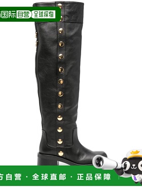 1h可退 香港直邮MOSCHINO 女士靴子 MA26065G1LMH5000 AW2024 黑