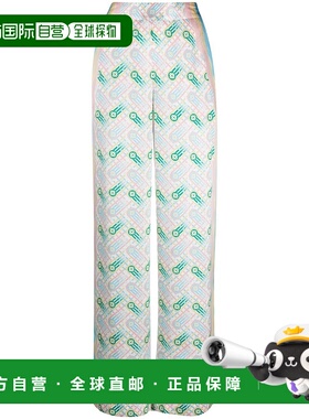 1h可退 香港直邮Casablanca 女士 白色裤子 WPS24TR15201PINGPONG