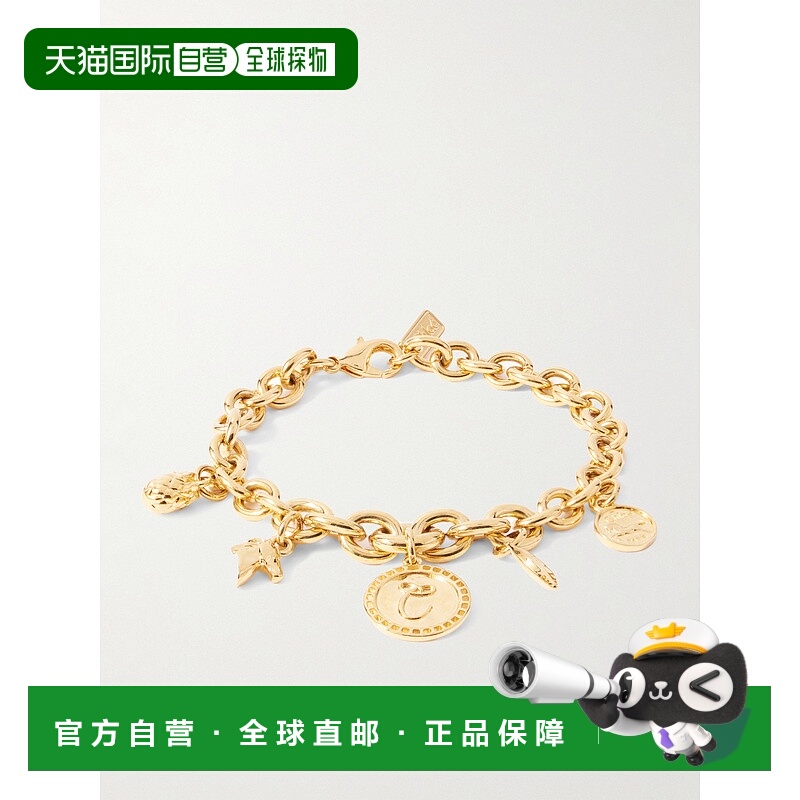 1h可退 香港直邮Chloe 蔻依 女士 镀金手链 CHC25SFB47CB7新款