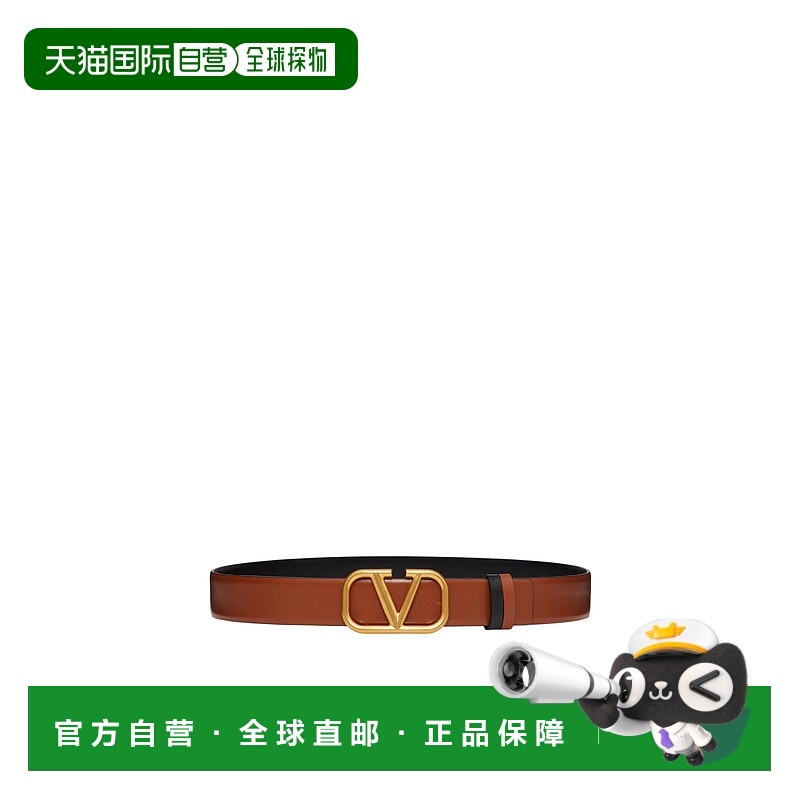 1h可退 香港直邮Valentino 华伦天奴 女士 VLOGO 双面腰带 WT0T15