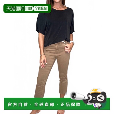 自营charlie bDiego Cropped Jean In Caramel - caramel 美国奥