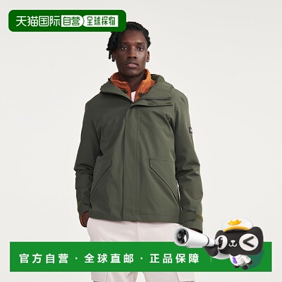 日本直邮AIGLE 透湿防水连帽夹克 AI715EW13920男装