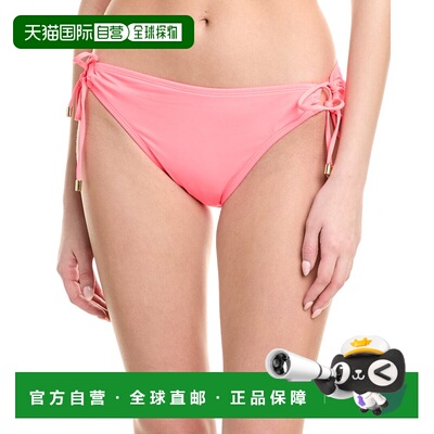 自营La Blanca Adjustable Loop Hipster Bikini Bottom - orange