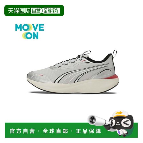 日本直邮PUMA 女士 Softride Move On F WD 跑鞋 冰川灰 彪马银