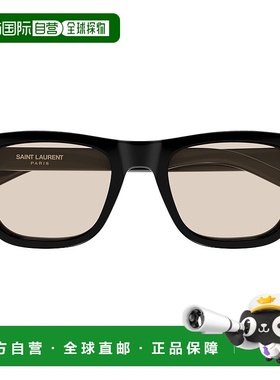 1h可退 香港直邮SAINT LAURENT 女士眼镜 SL819006 AW2025 黑色