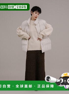 1h可退 日本直邮LAATO女士柔软针织长裙 秋冬百搭保暖 简约时尚不