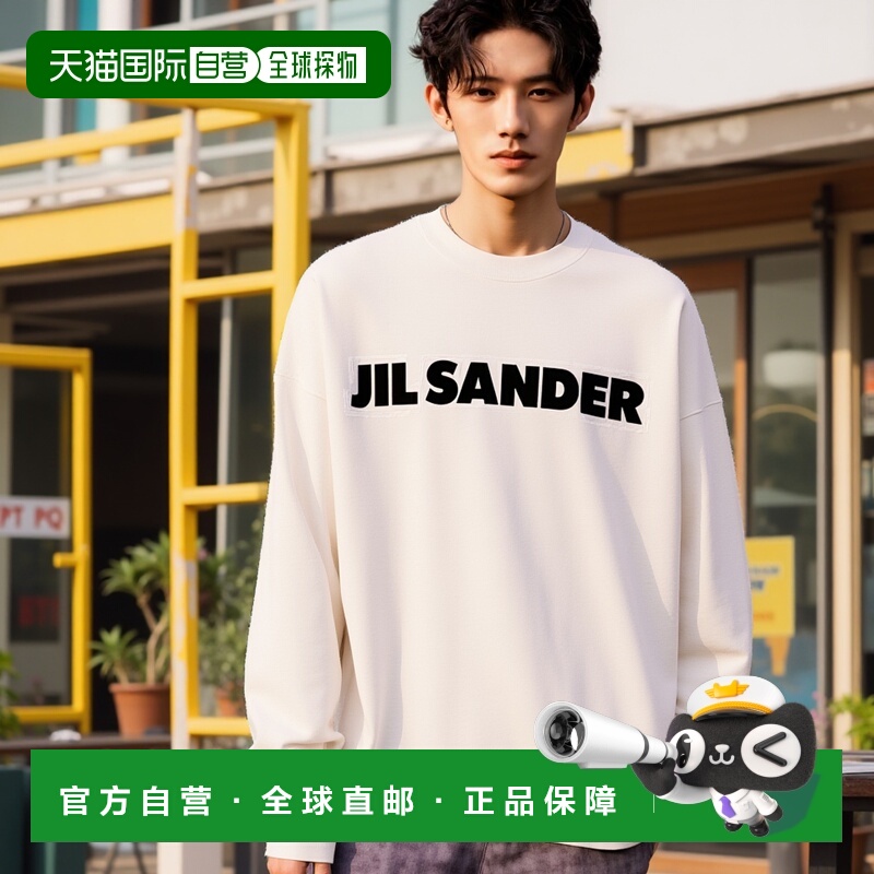 日本直邮 JIL SANDER T恤和和白色男式 JIL SANDER J22GC0136 J45