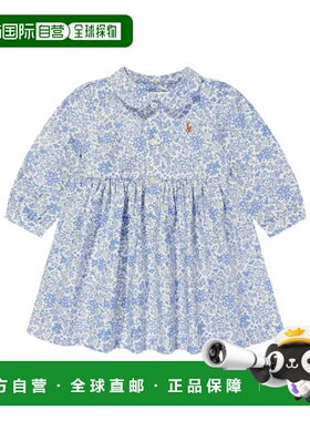 1h可退 香港直邮Polo Ralph Lauren 长袖连衣裙 970746