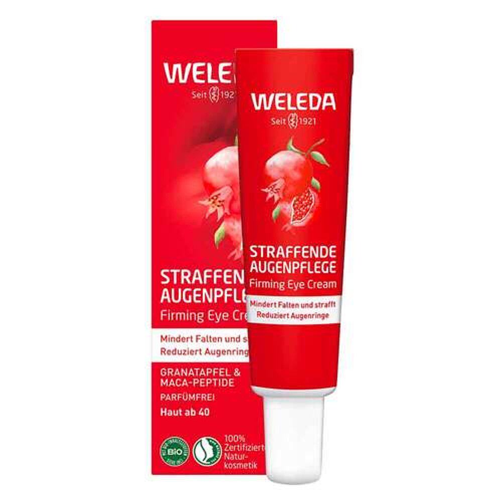 欧洲直邮德国Weleda维蕾德紧致石榴眼霜12ml减少细纹眼部保湿补水