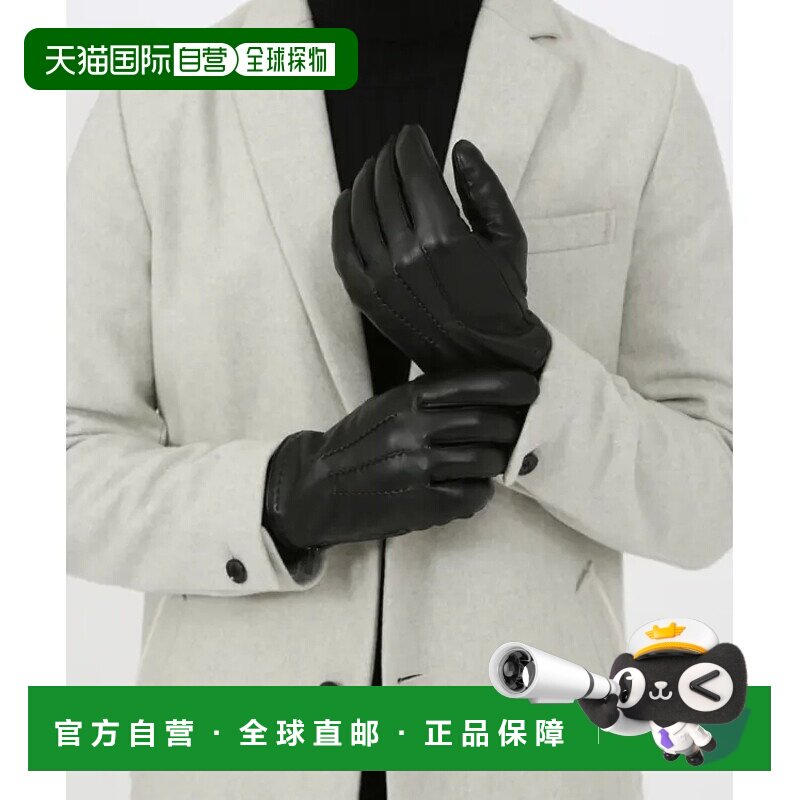 1h可退 日本直邮5351 POUR LES HOMMES男士羊皮保暖手套 光滑柔软