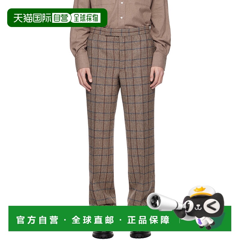 1h可退 香港直邮潮奢 Thom Browne 汤姆 布朗 男士 棕色 Hunting