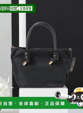 1h可退 日本直邮VIOLA d'ORO 女士 小号 皮革风格 托特包 半开拉