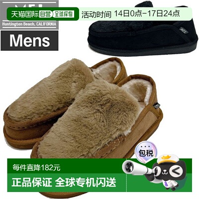 日本直邮MEI 男士毛绒莫卡辛鞋 SHM253113