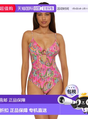 自营BECCA Polynesia Swimsuit Women's  Multicolor Paisley Pri