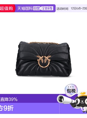 1h可退 香港直邮Pinko 品高 女士 翻盖单肩包 100038A1EX链条包