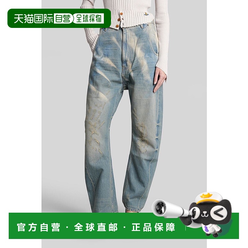 1h可退 香港直邮VIVIENNE WESTWOOD 女士牛仔裤 42919939020012W0