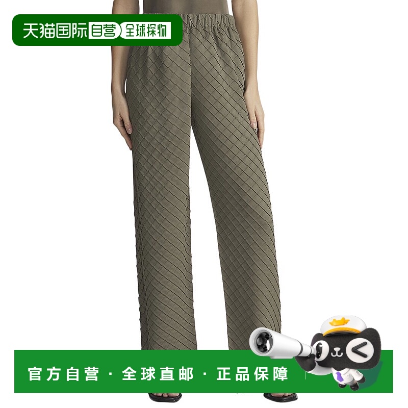 自营lafayette 148 new york拉斐特148纽约钻石Plisse河滨长裤-混