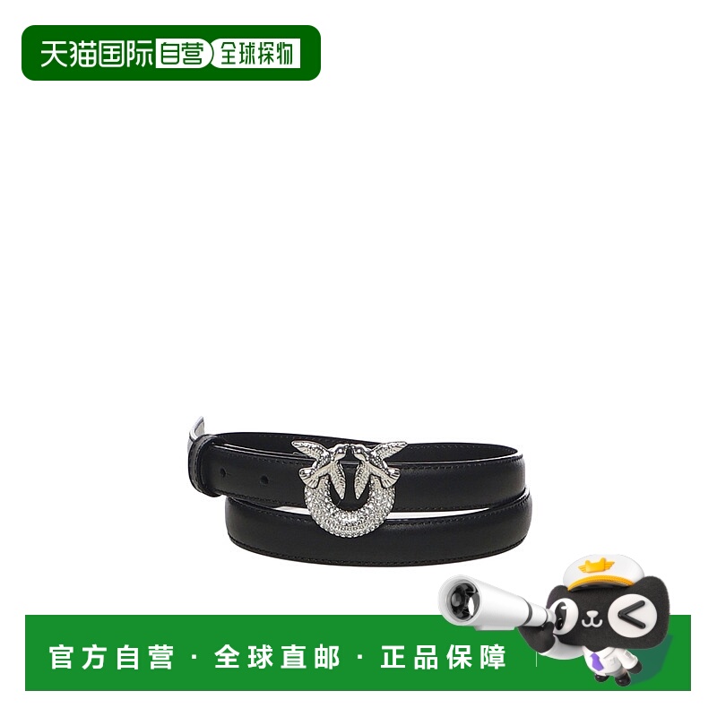 1h可退 香港直邮PINKO 女士腰带 105876A0F1Z99N AW2025 黑色 带