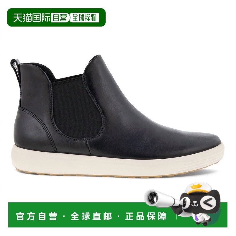 自营eccoWomen's Soft 7 Chelsea Bootie In Black - black 美国