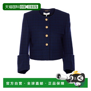 香港直邮CHLOÉ 女士夹克 25AVE1209648G AW2025 蓝色 CHLOÉ blaze