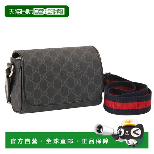 日本直邮GUCCI“GG级迷你包”斜挎包（黑色）791741 FADJA 1042/G