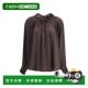 女士衬衫 8115914C3824 AW2025 香港直邮BURBERRY 棕色 CAMICIE