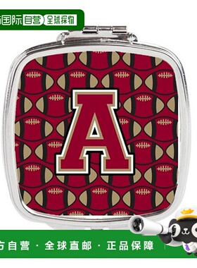 自营 Carolines Treasures CJ1078-ASCM 字母 A 足球石榴石正品