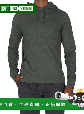 自营 unsimply stitched柔软套头连帽衫 - 深绿色 美国奥莱直发