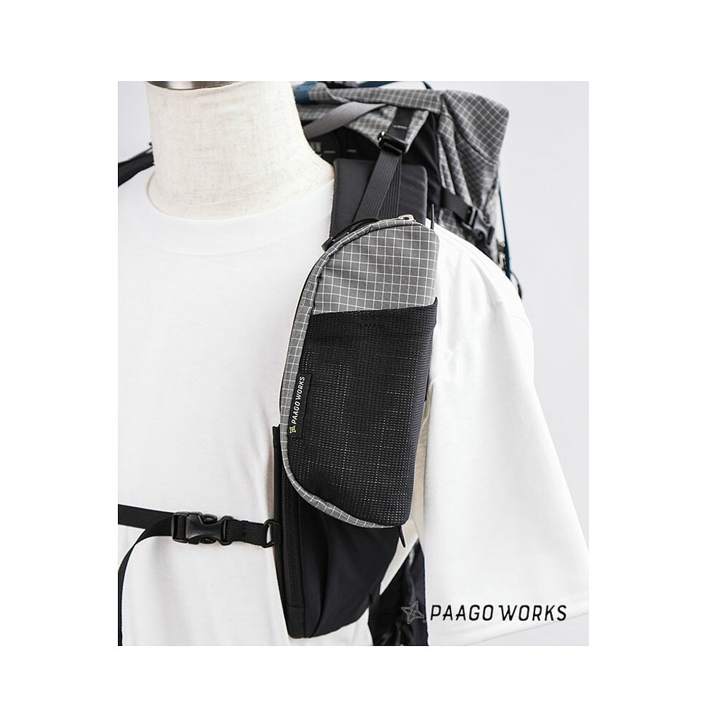 日本直邮PAAGO WORKS SNAP 小袋 [hb504gry]新款
