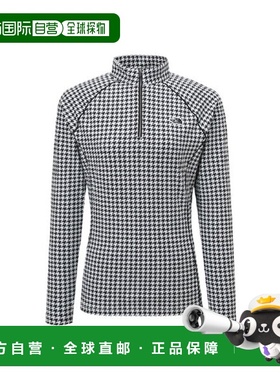 韩国直邮THE NORTH FACE 北面全天候弹力长袖拉链 T 恤 FM1NT7LP6