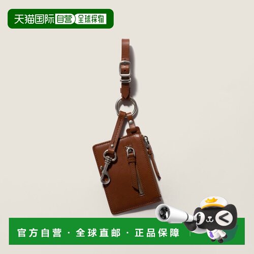欧洲直邮MIU MIU(缪缪) Porte-cles accessoire en cuir