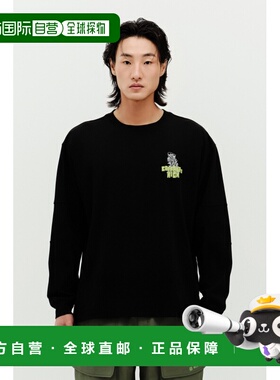 韩国直邮KOLON SPORT 男士T恤  8GTBX25105BLK 可隆男装