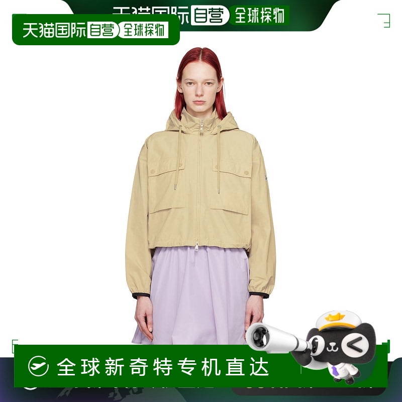 香港直邮潮奢 Moncler 盟可睐 女士 米色 Leda 夹克 J10931A00093