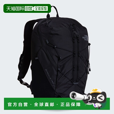 自营欧洲直邮The North Face北面 Borealis Trail中性黑色尼龙双