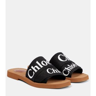 帆布凉拖 Chloe Woody 女士 000767 蔻依