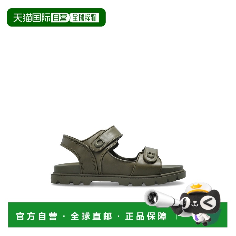 1h可退 香港直邮COACH 男士凉鞋 CAQ990ARY CO 绿色 Sandals with
