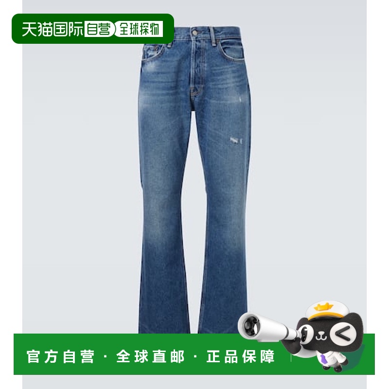 1h可退 香港直邮Acne Studios 艾克妮 男士 2010M 低腰直筒牛仔裤