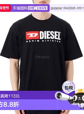 韩国直邮DIESEL A14943 0GRAI 9XX正品潮牌穿搭时尚高级感短袖