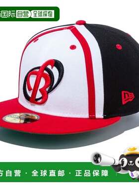 日本直邮New Era 59FIFTY NPB 经典阪急勇士队白色/黑色猩红色遮