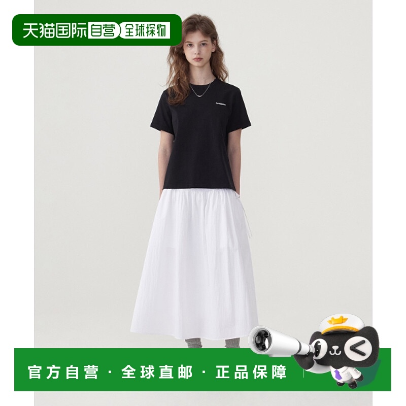 韩国直邮COVERNAT WOMAN 女士半身裙CO2501SR73WH WOMEN SHIRRING